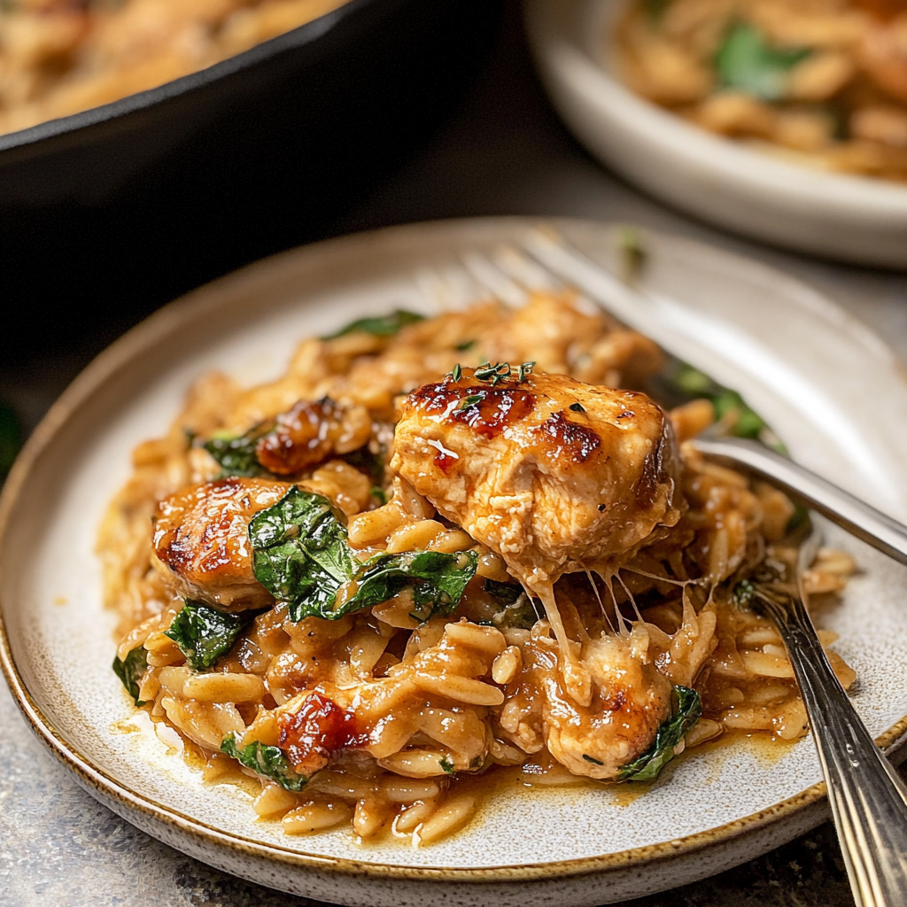 Marry Me Chicken Orzo