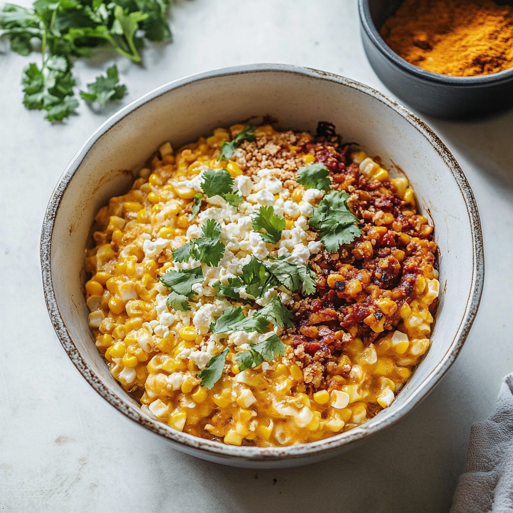 Mexican Street Corn Casserole