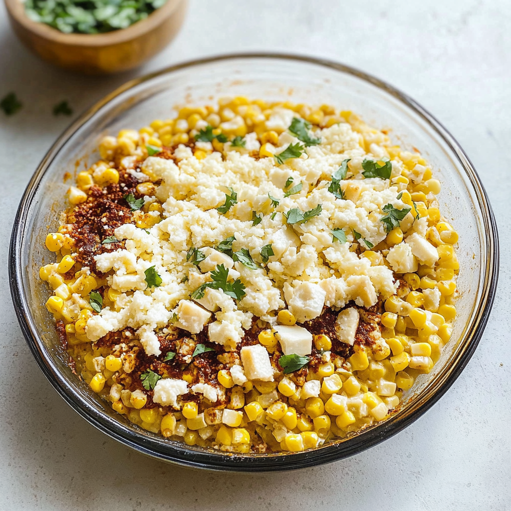 Mexican Street Corn Casserole