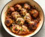 Mozzarella Stuffed Meatballs