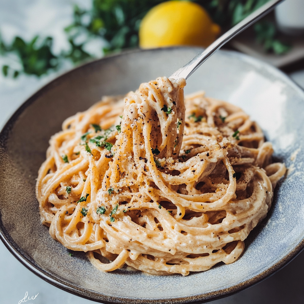 One-Pot Creamy Lemon Pasta