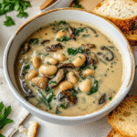 One-Pot White Bean Mushroom Stew
