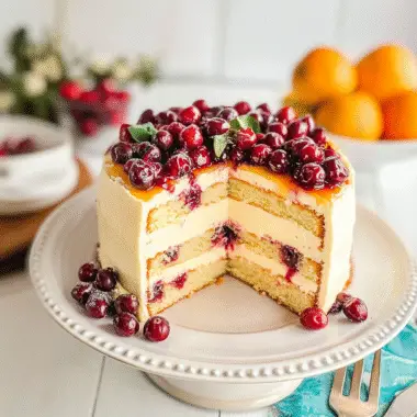 Orange Cranberry Cake