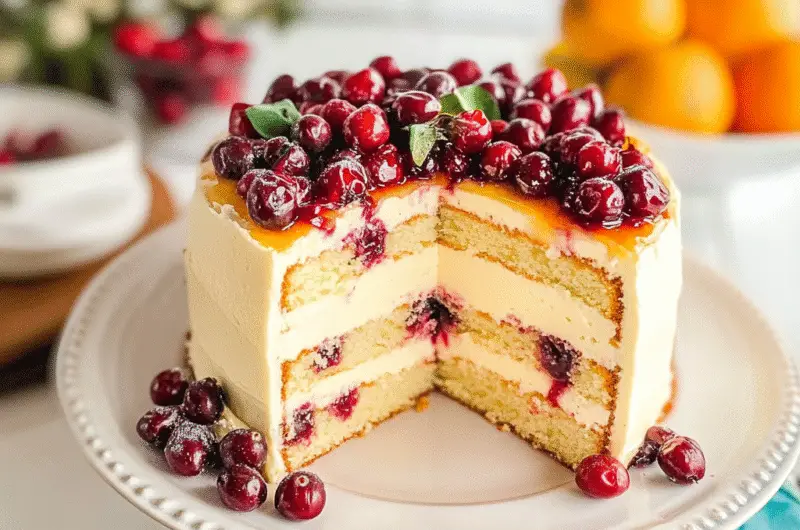 Orange Cranberry Cake