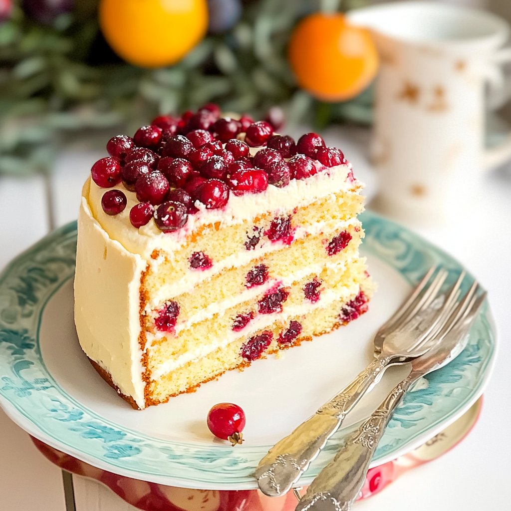 Orange Cranberry Cake