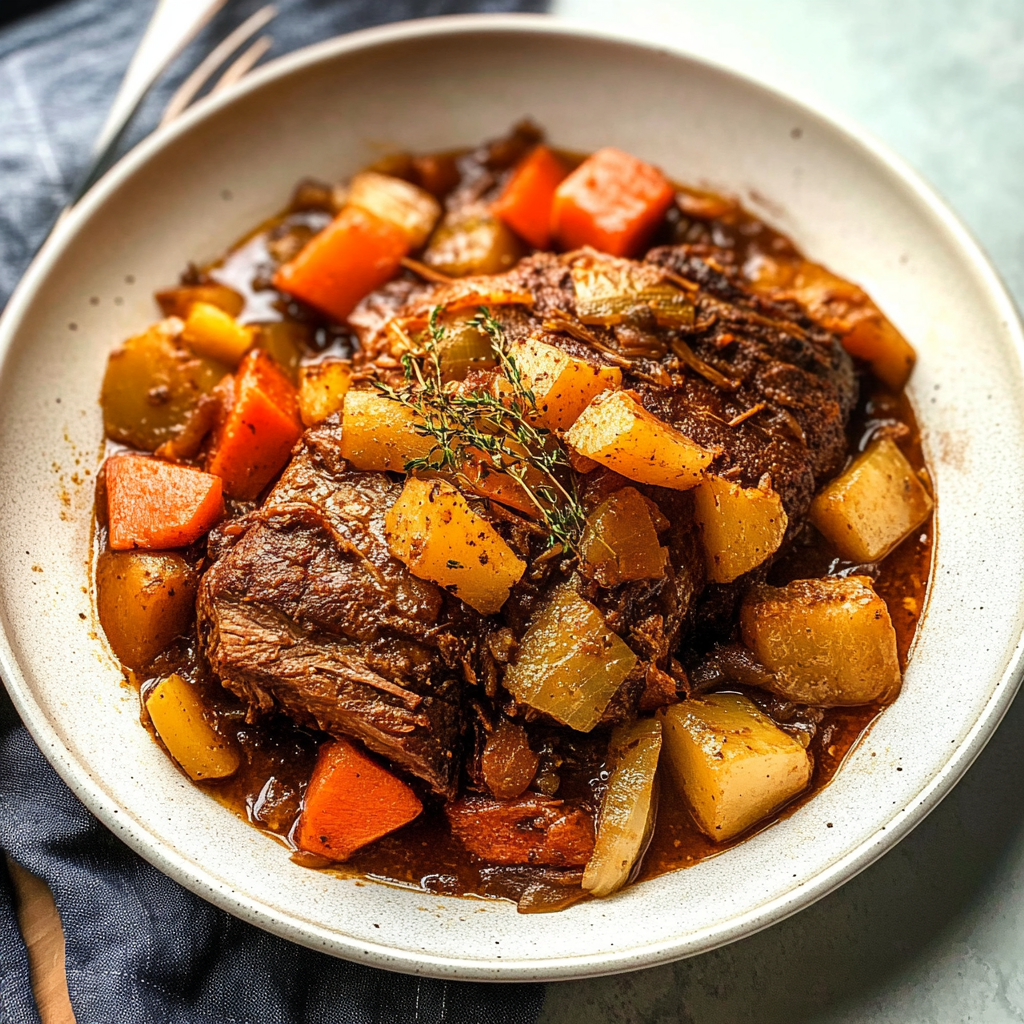 Oven Baked Chuck Roast