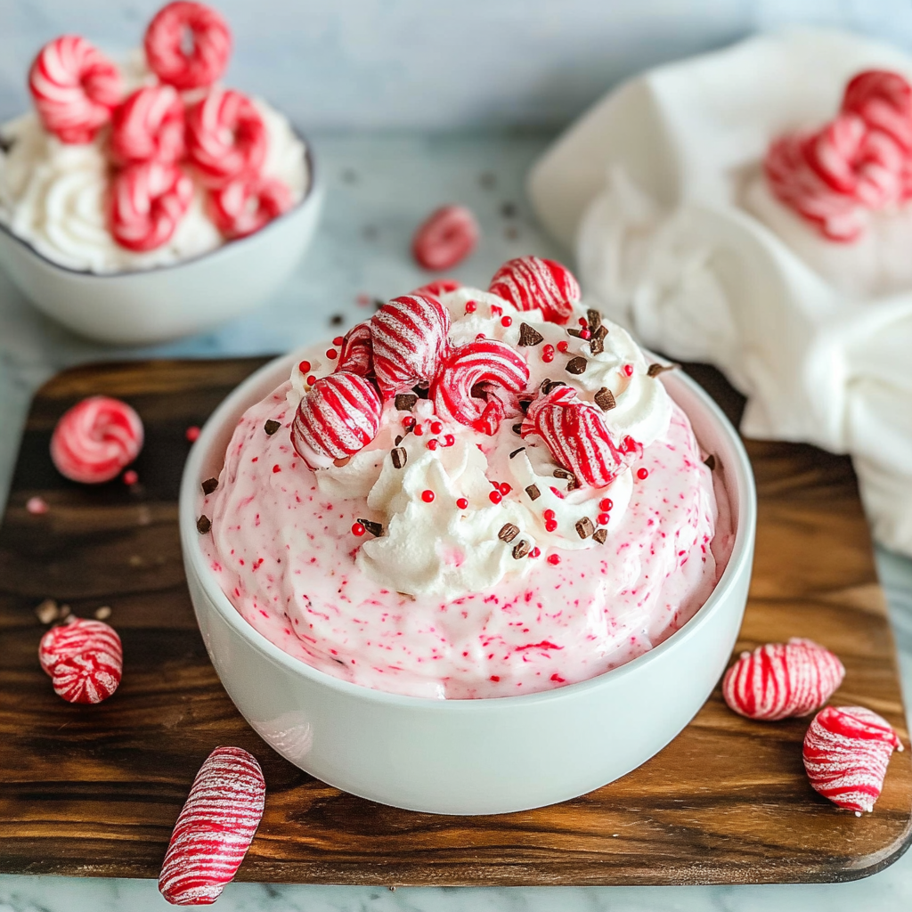 Peppermint Fluff Dip