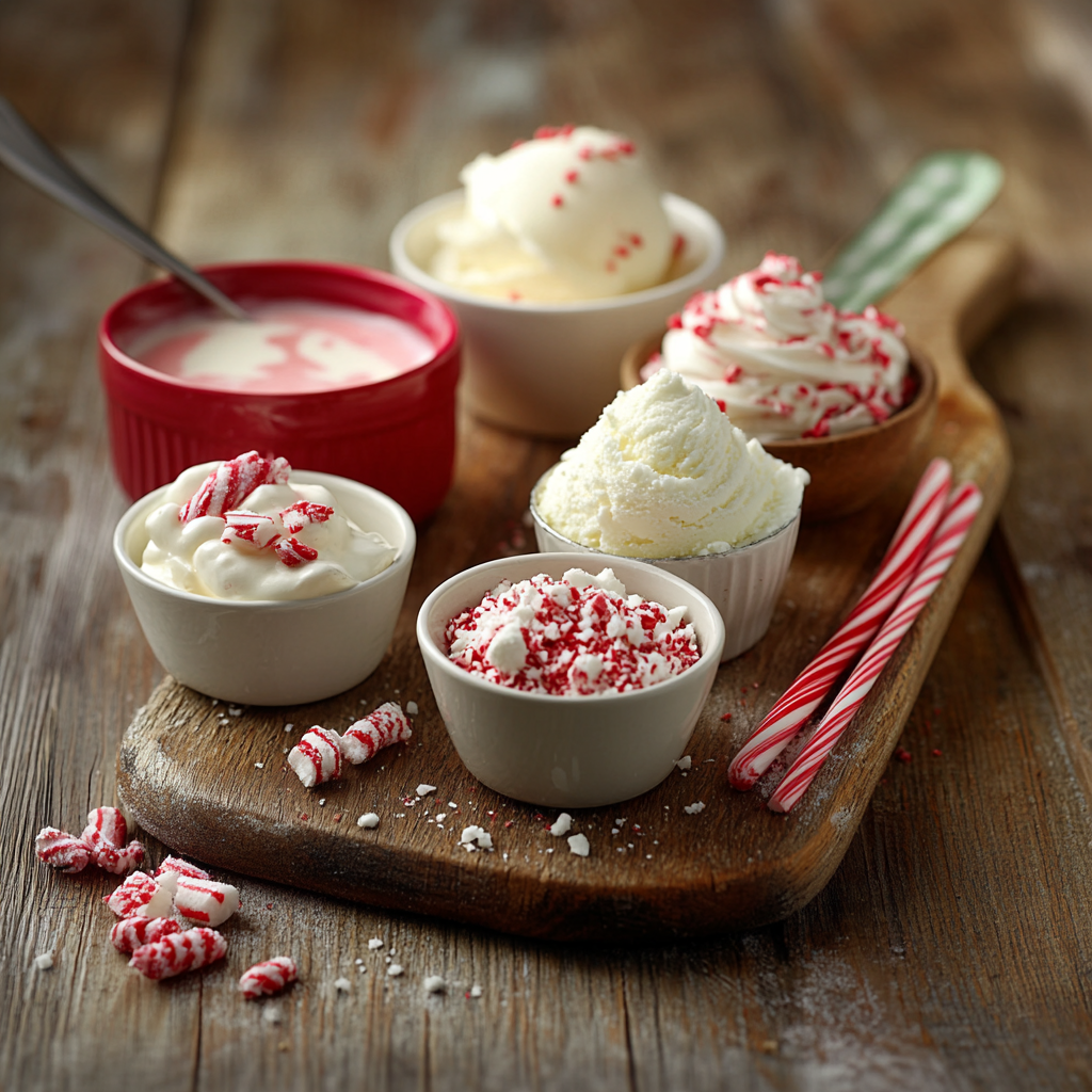 Peppermint Milkshakes ingredients