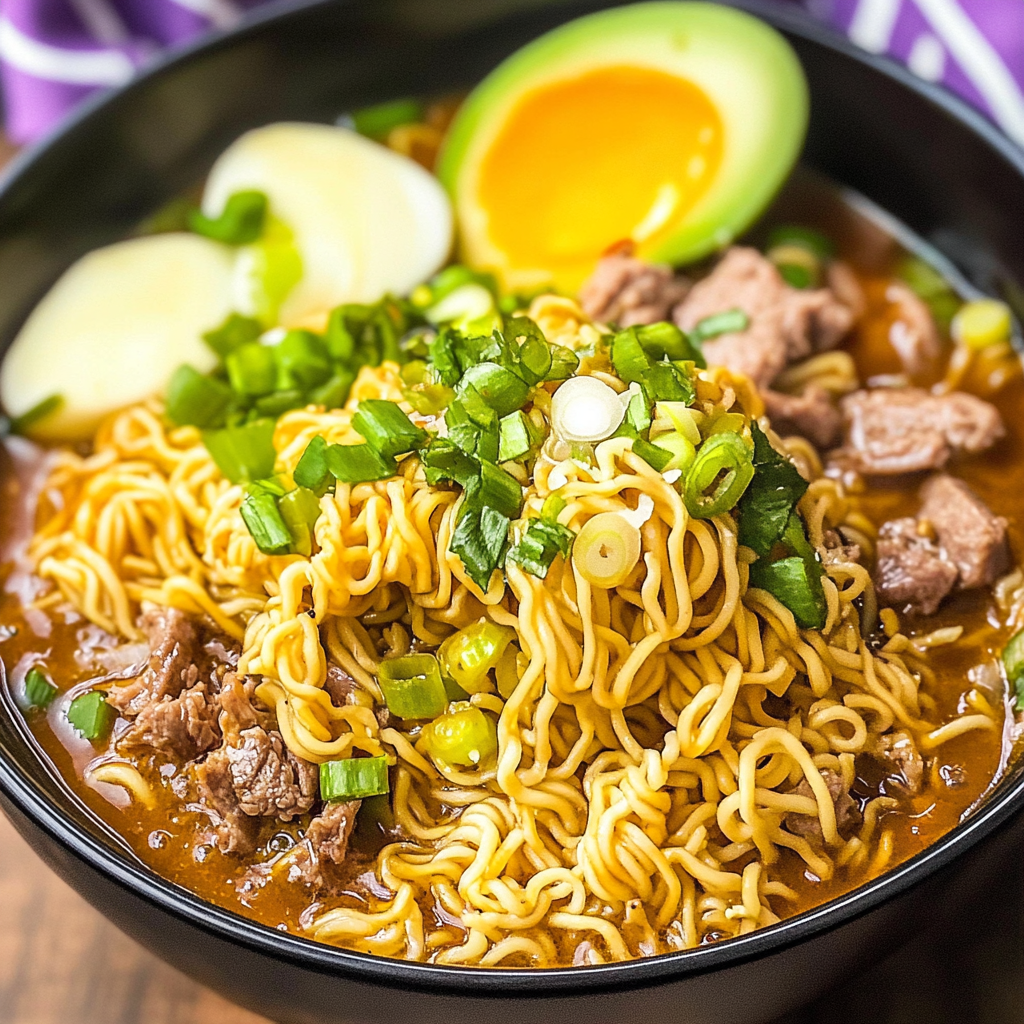 Slow Cooker Birria Ramen