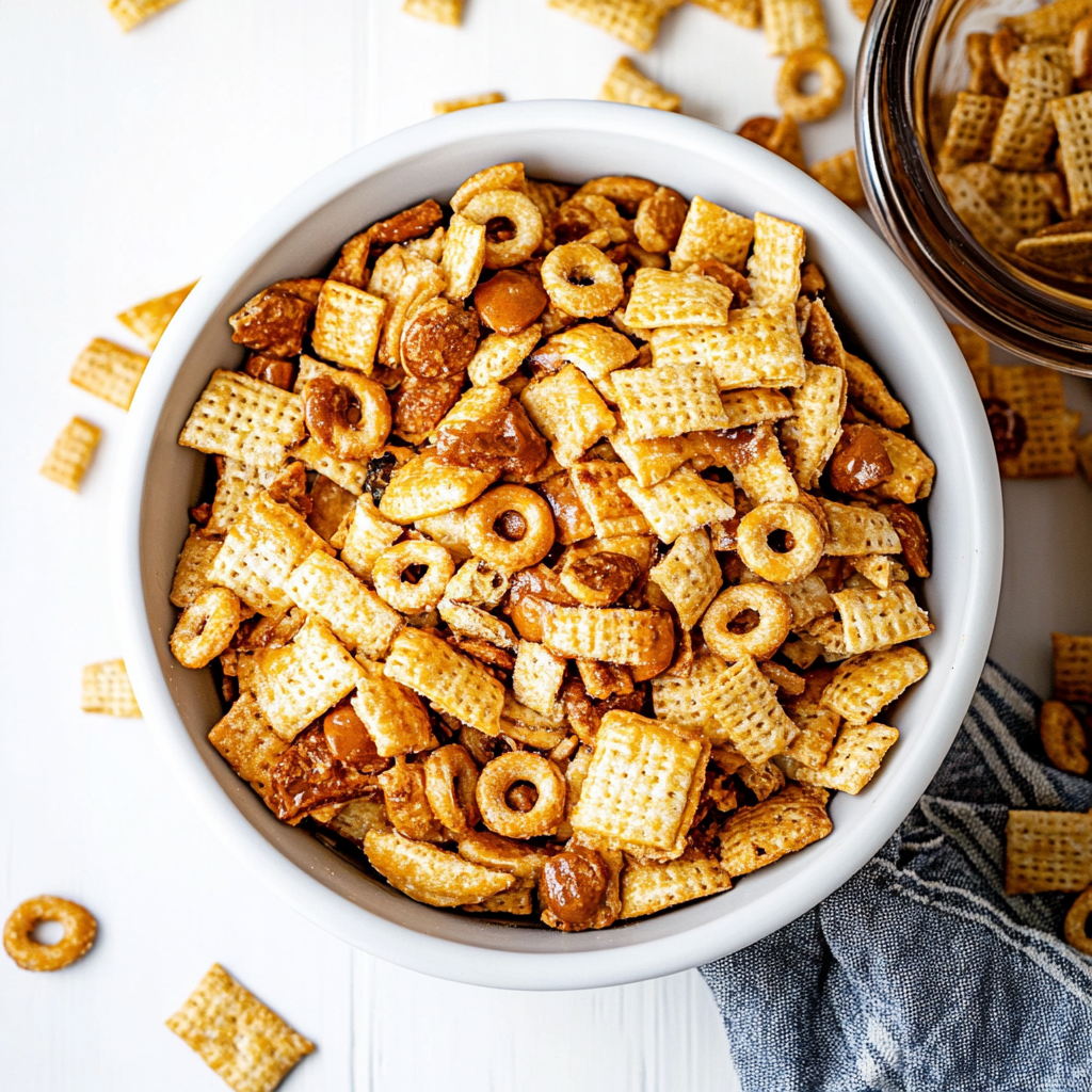 Slow Cooker Chex Mix