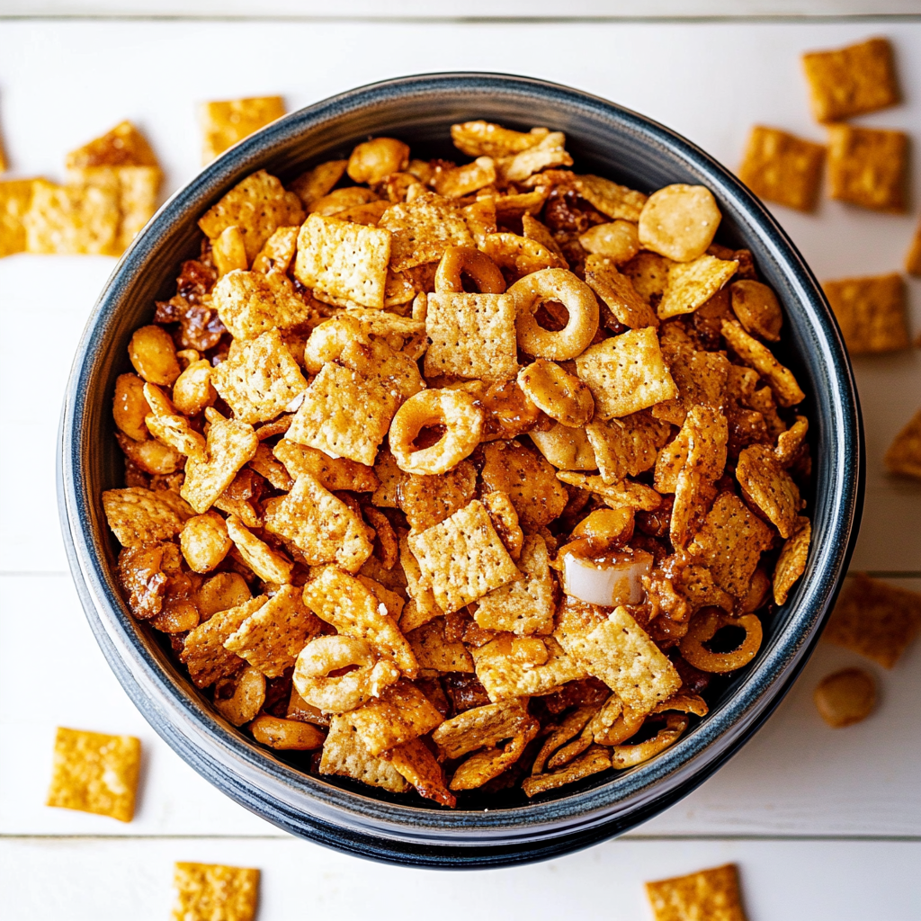 Slow Cooker Chex Mix