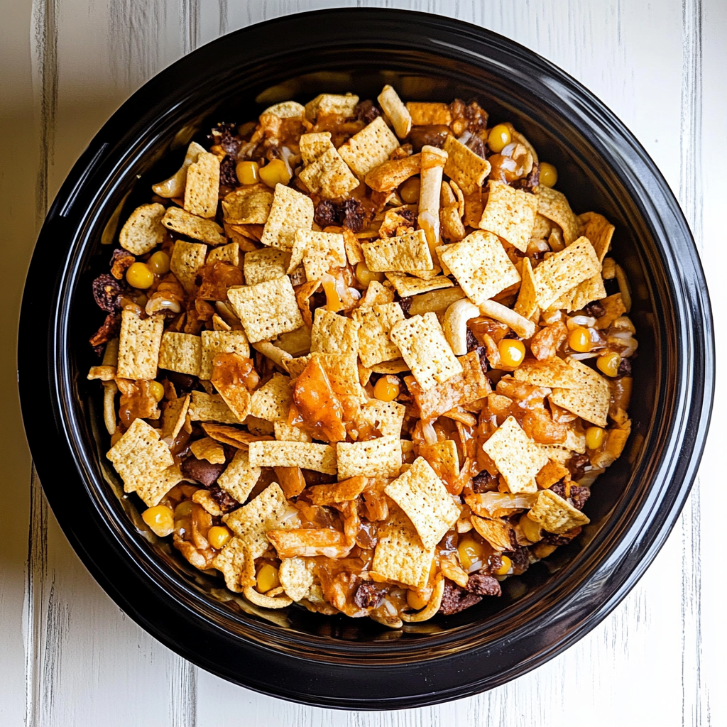Slow Cooker Chex Mix