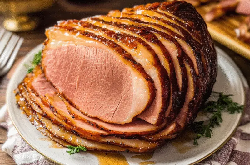 Smoked Honey Glazed Ham
