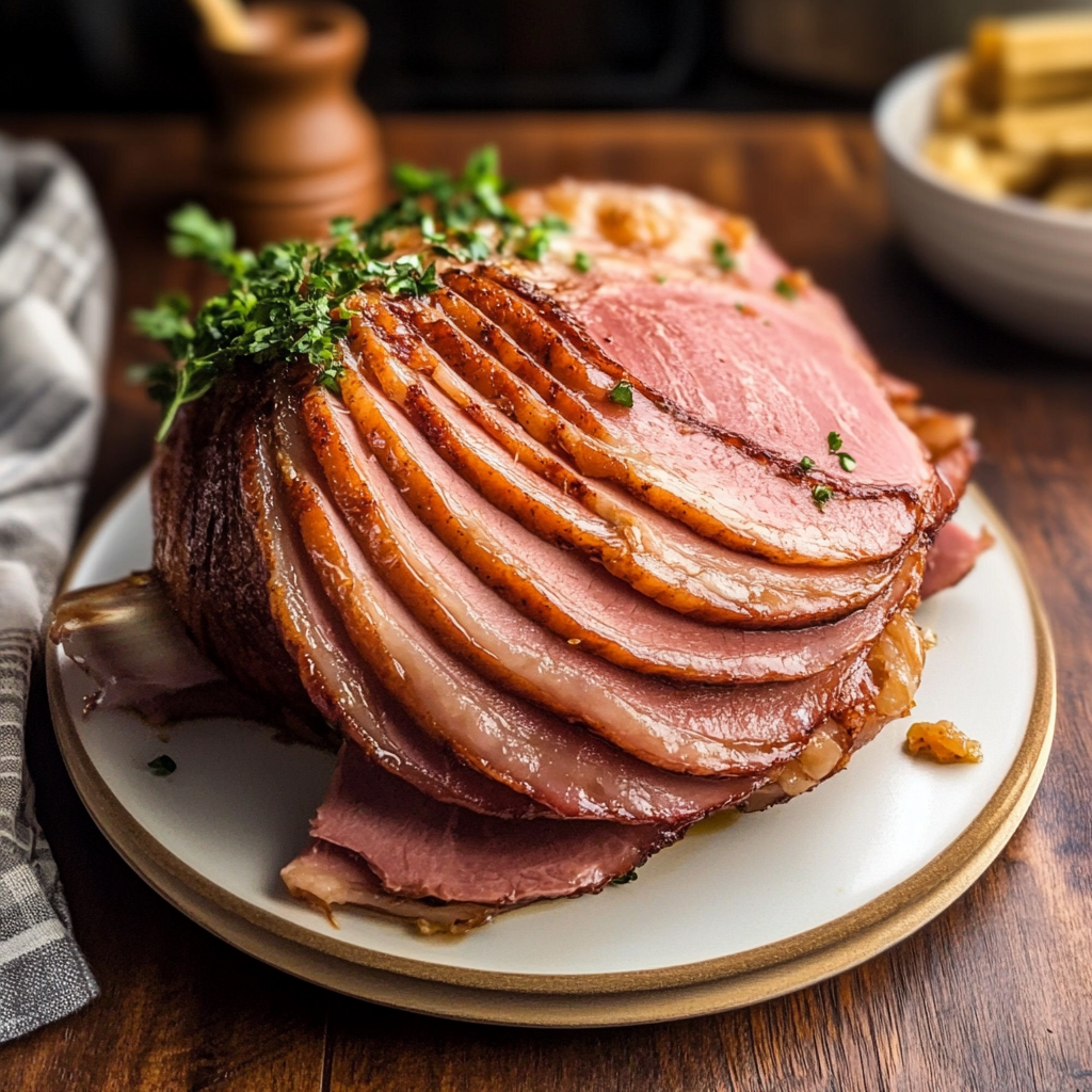 Smoked Honey Glazed Ham