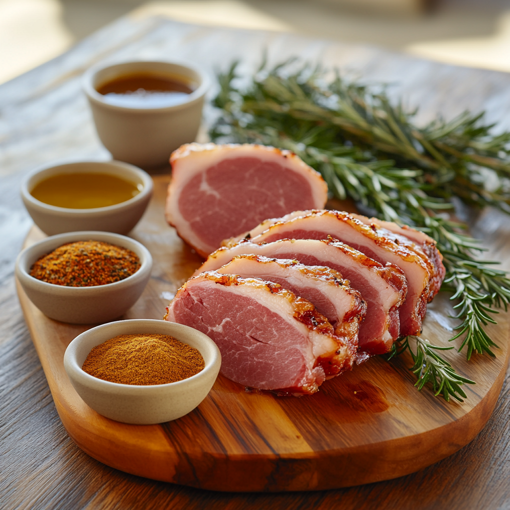 Smoked Honey Glazed Ham ingredients