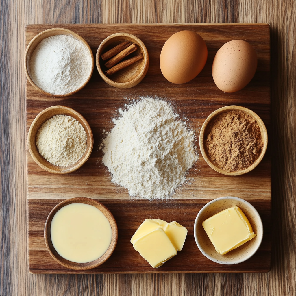 Snickerdoodle Biscotti ingredients