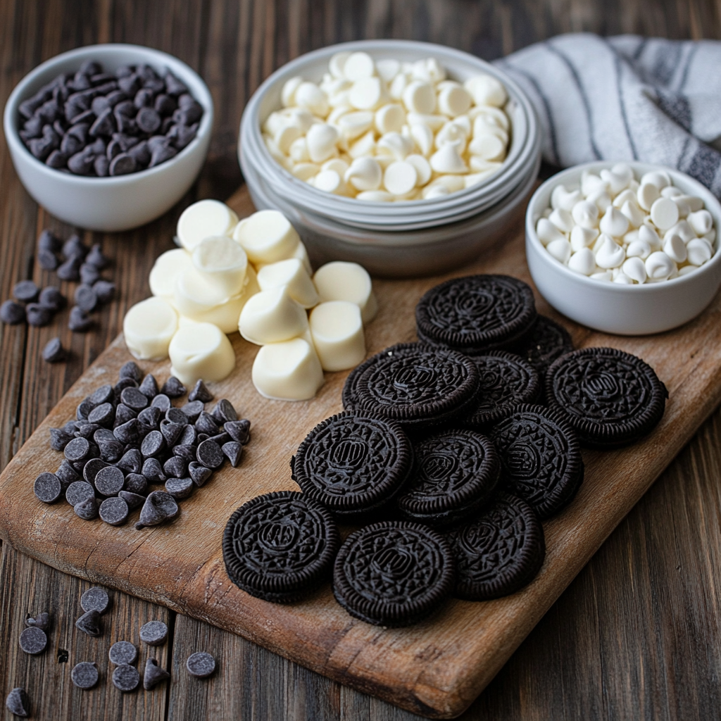 Snowman Oreo Balls ingredients