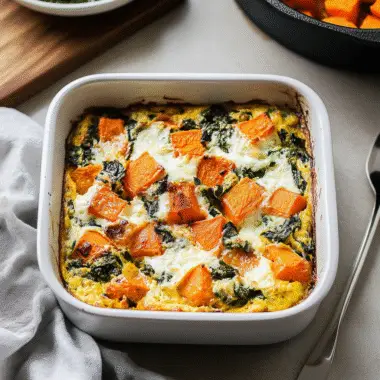 Sweet Potato & Egg Breakfast Casserole