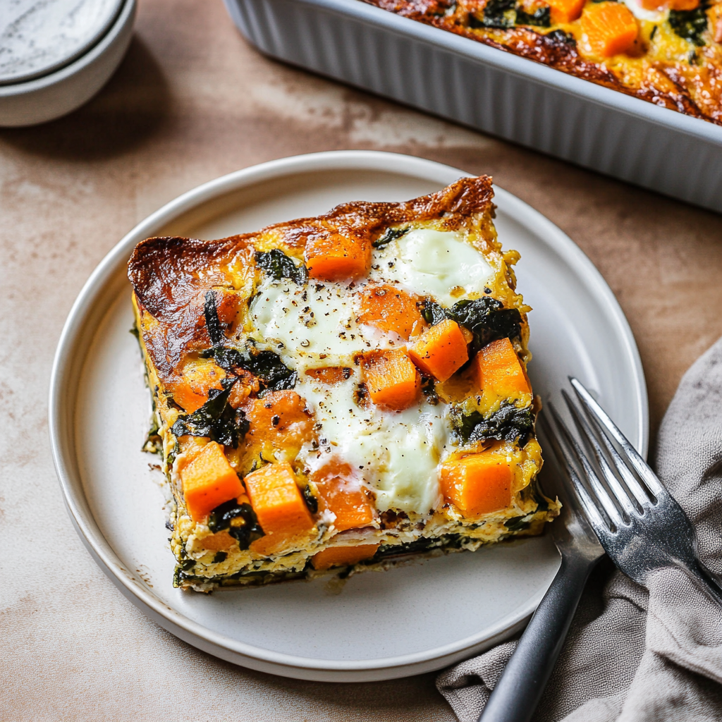 Sweet Potato & Egg Breakfast Casserole
