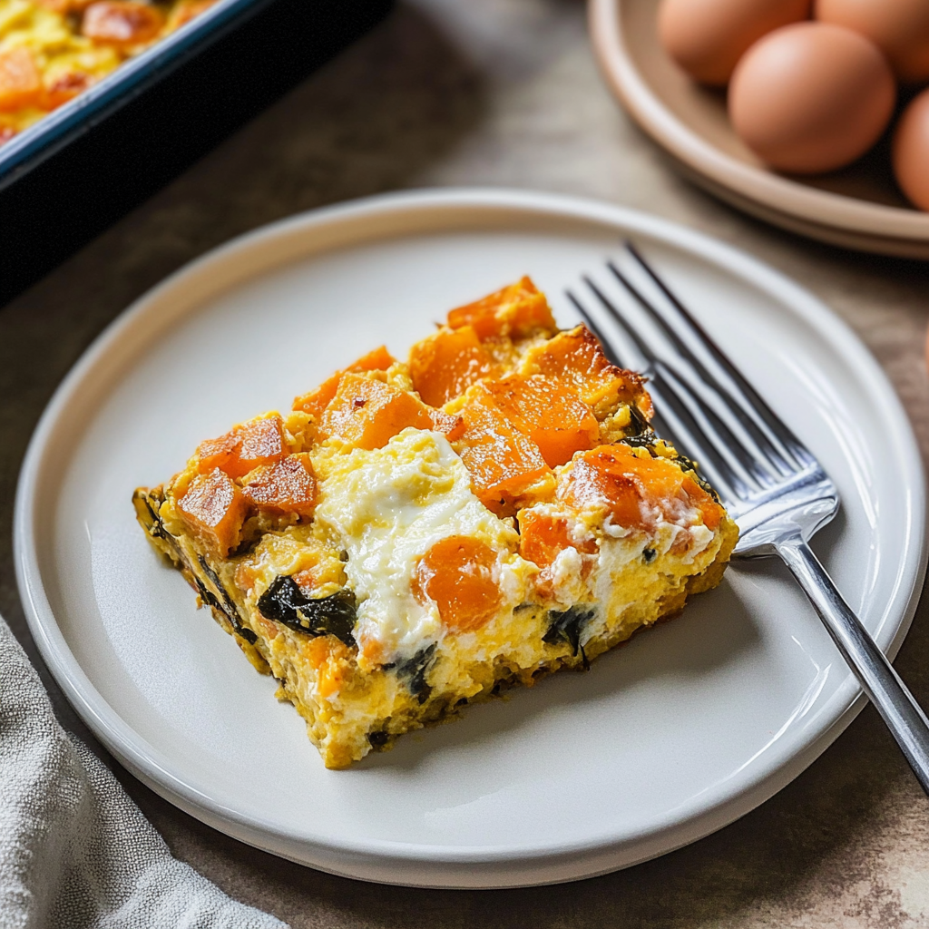 Sweet Potato & Egg Breakfast Casserole