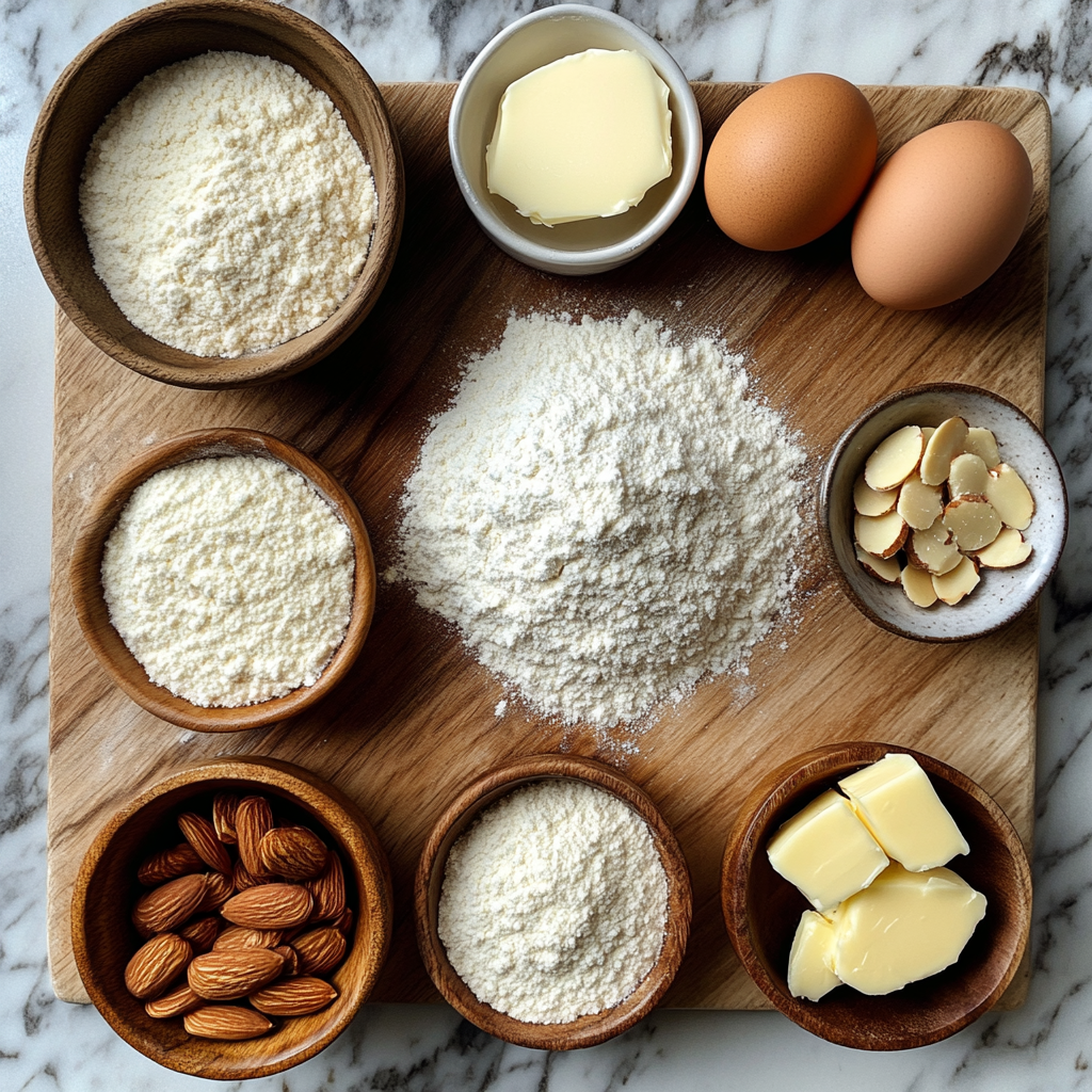 Sweet Vanilla Biscotti ingredients