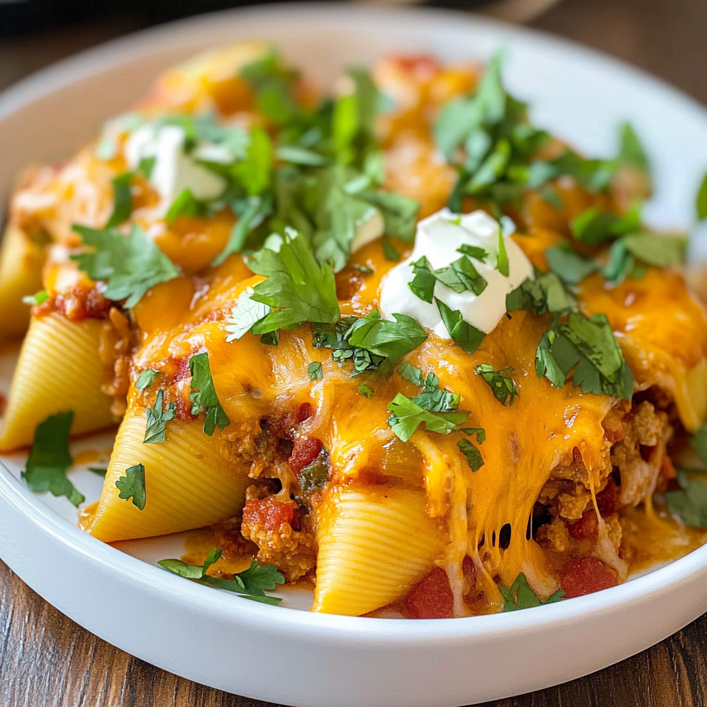 Taco Stuffed Shells