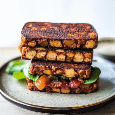 Vegan Tempeh BLT Sandwich
