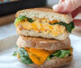 Veggie + Turkey Meal Prep Breakfast Sandwiches