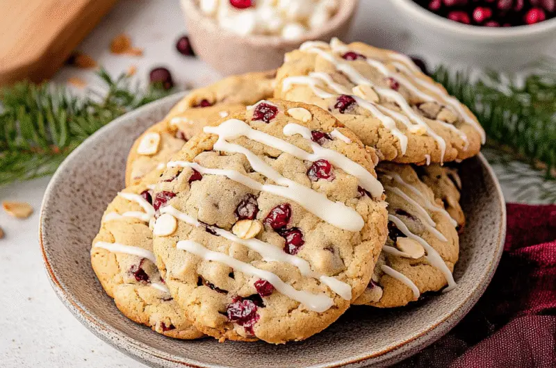 White Chocolate Cranberry Cookies