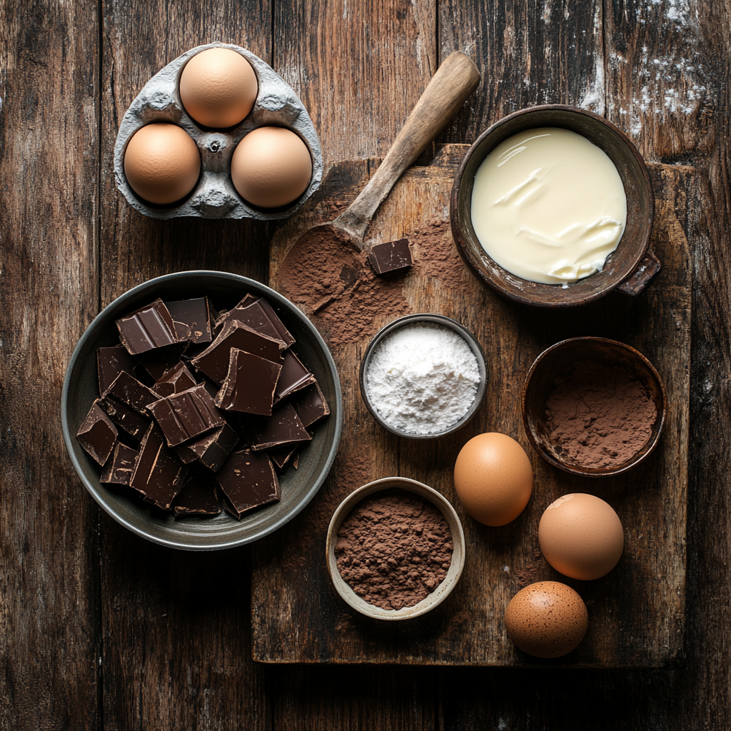 chocolate mousse ingredients