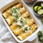 green chile chicken enchiladas
