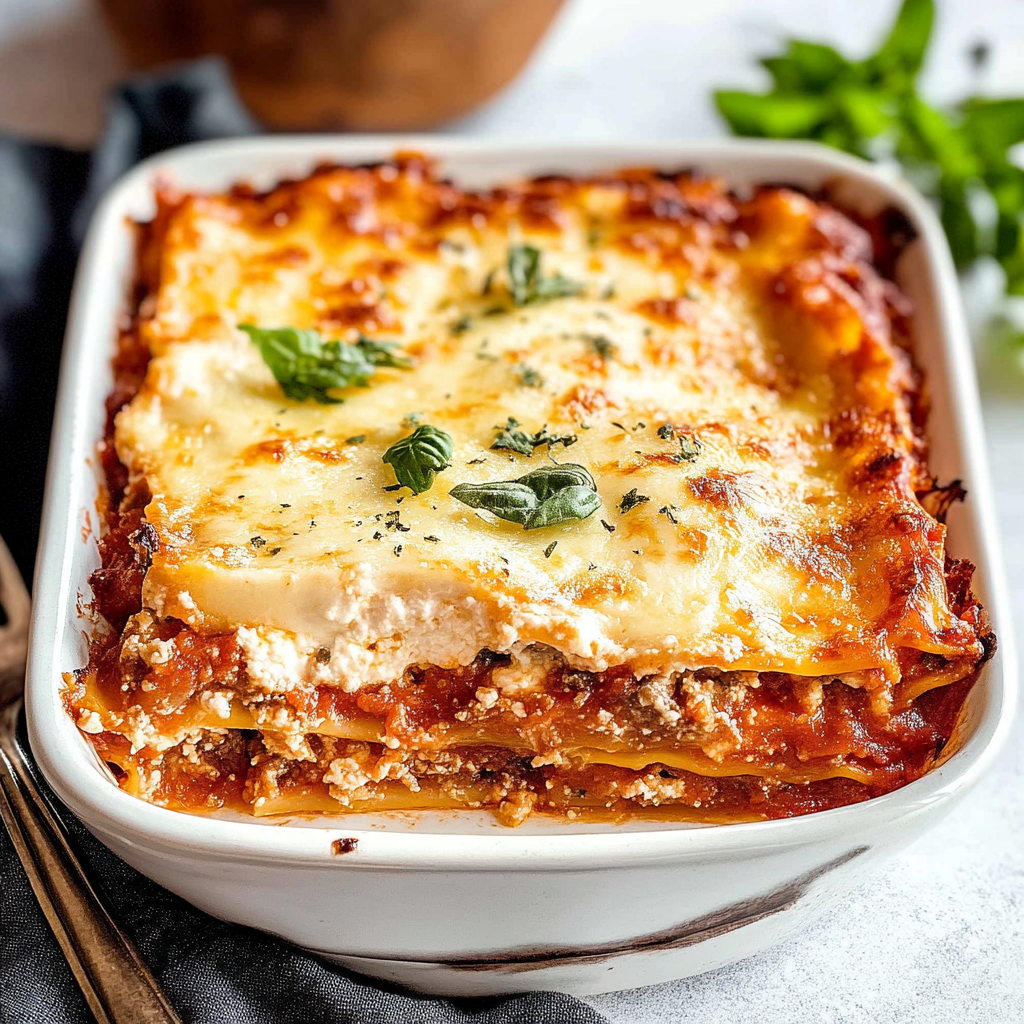 lasagna recipe with cottage cheese