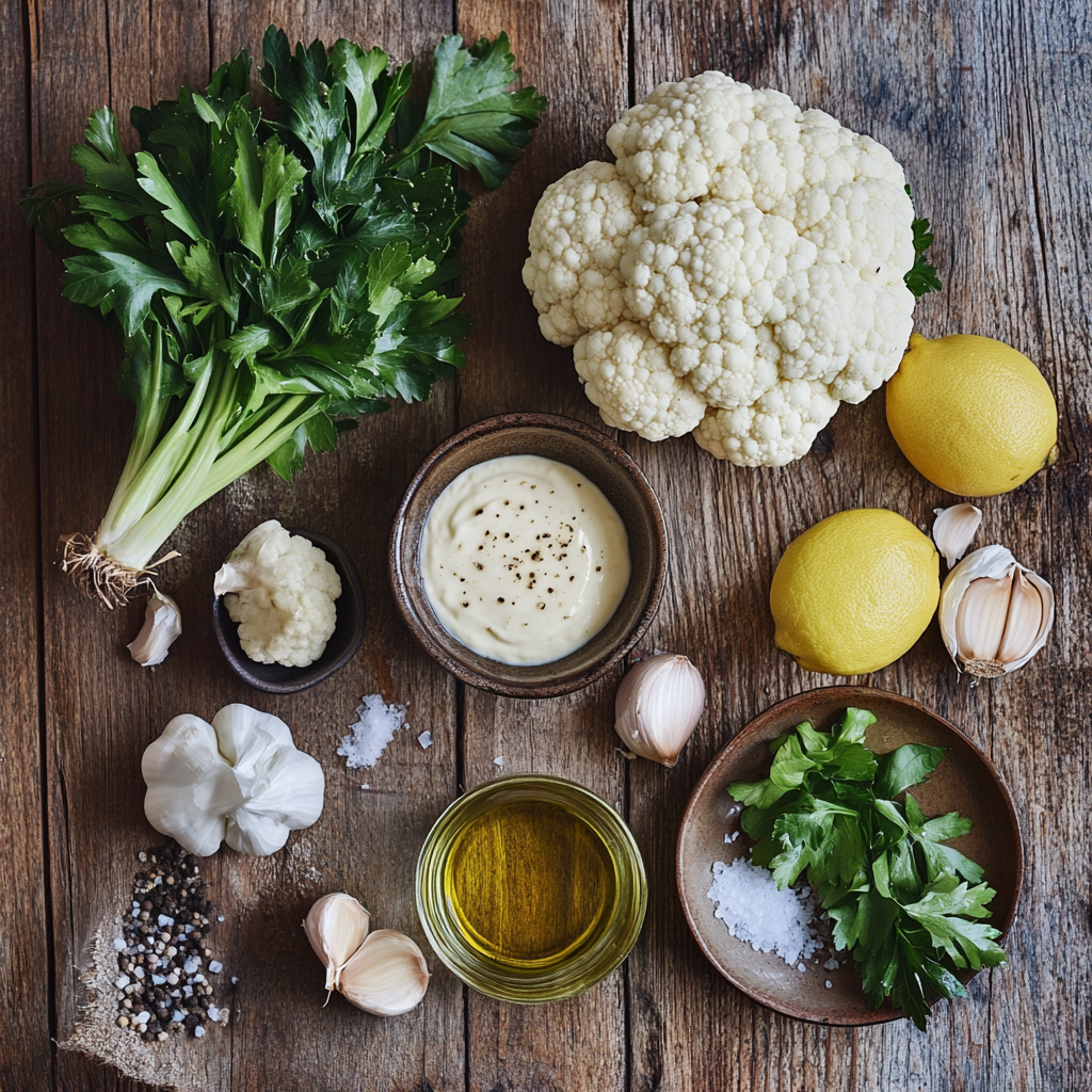 Charred Tahini Cauliflower