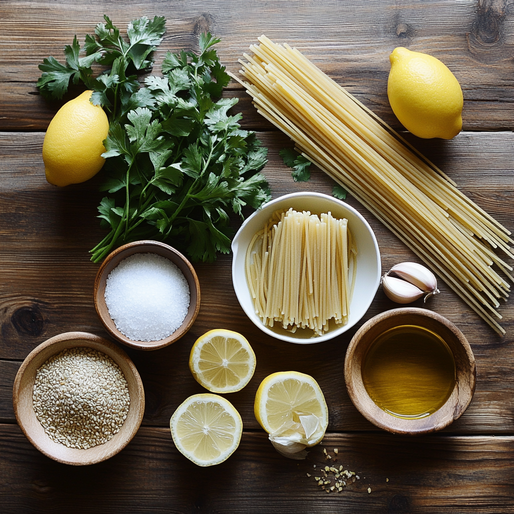 Easy Creamy Tahini Noodles