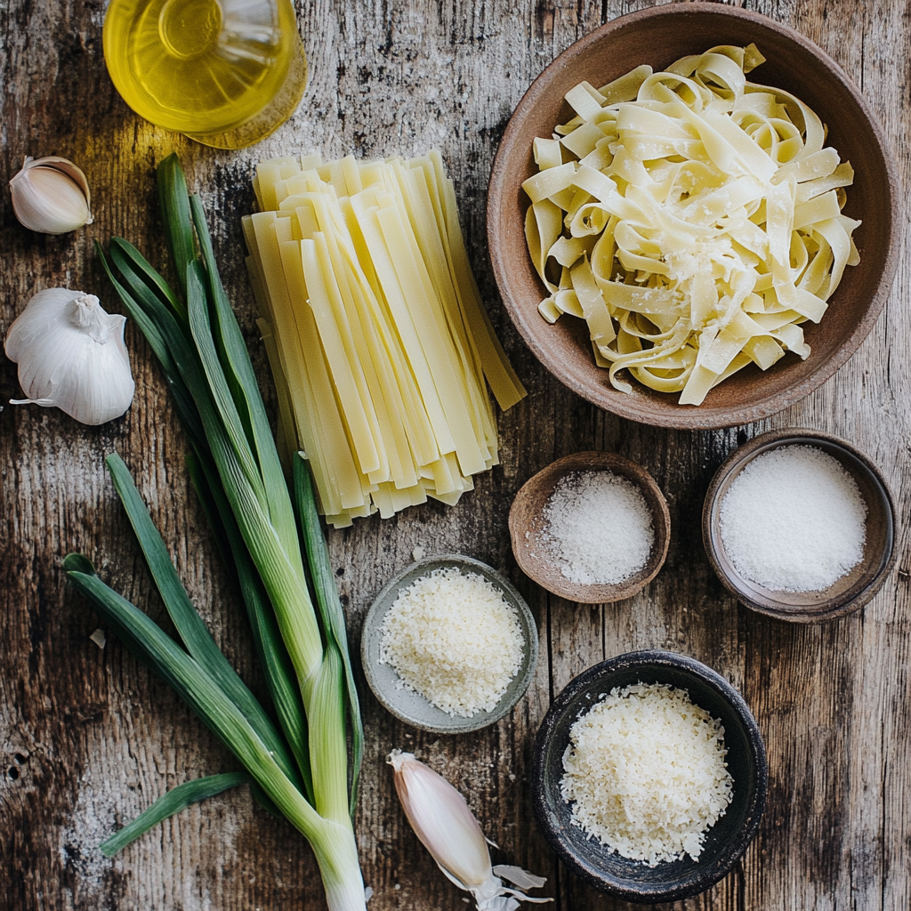 Caramelized Leek Pasta