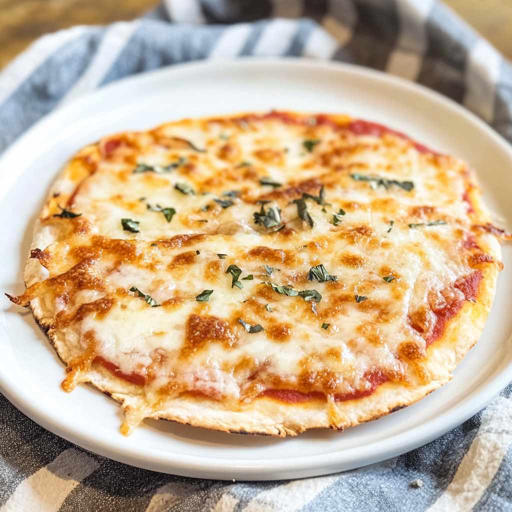 Air Fryer Tortilla Pizza