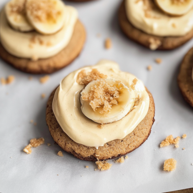 Banana Cream Pie Cookies