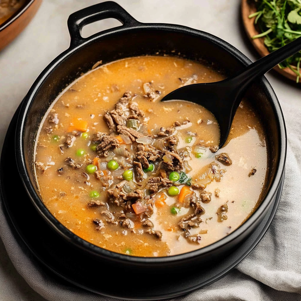 Beef Wild Rice Soup