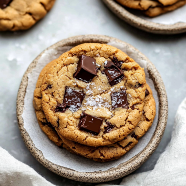 Brown Butter Chocolate Chunk Cookies