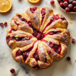 Cranberry-Orange Star Bread
