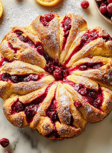 Cranberry-Orange Star Bread