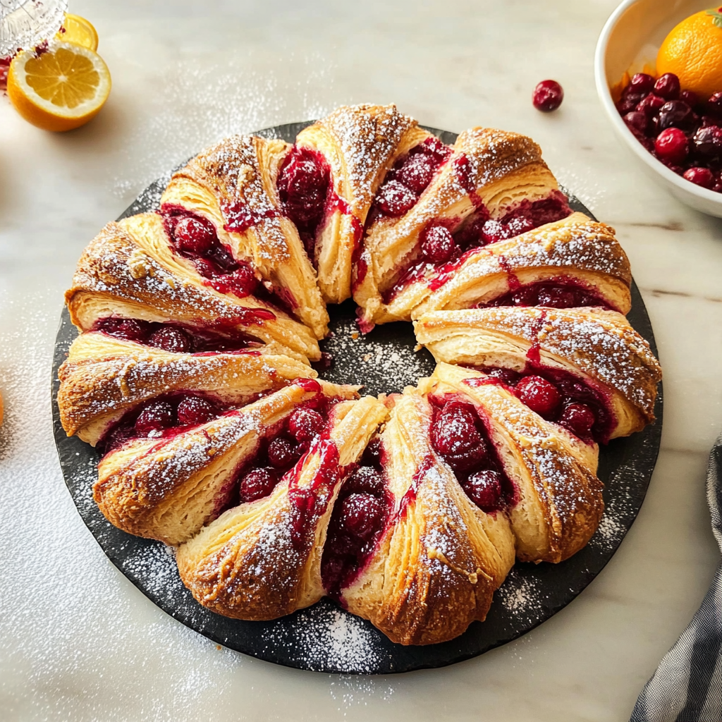 Cranberry-Orange Star Bread