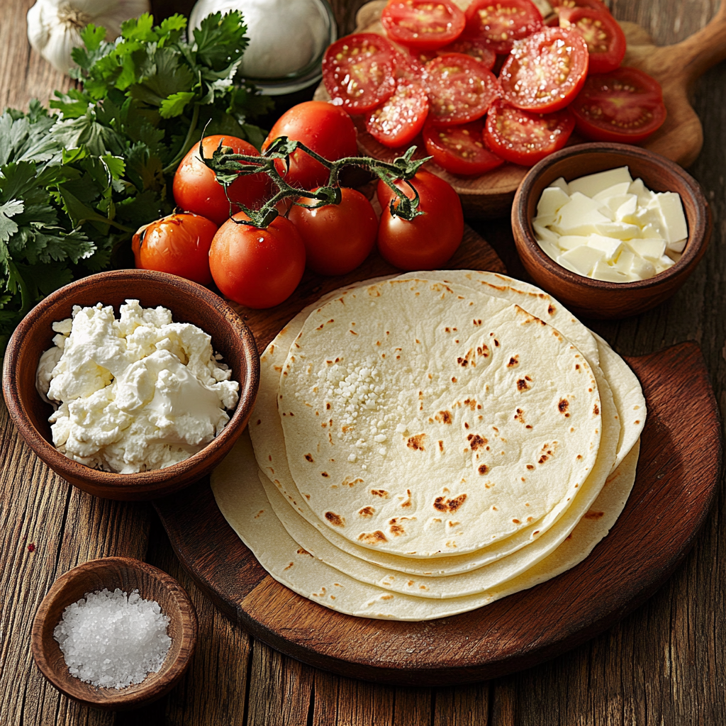 Entomatadas ingredients