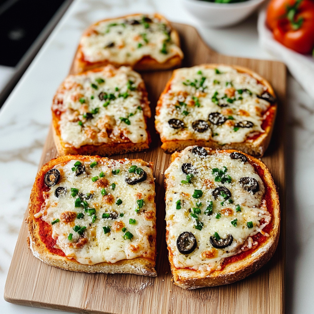 Garlic Bread Pizza