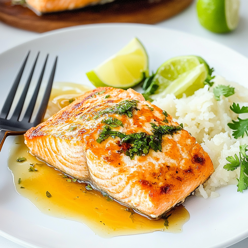 Honey Lime Salmon