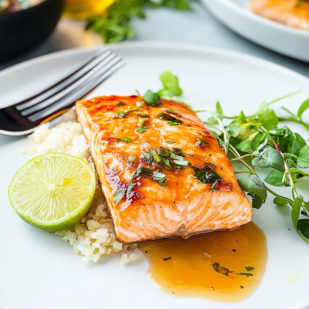Honey Lime Salmon