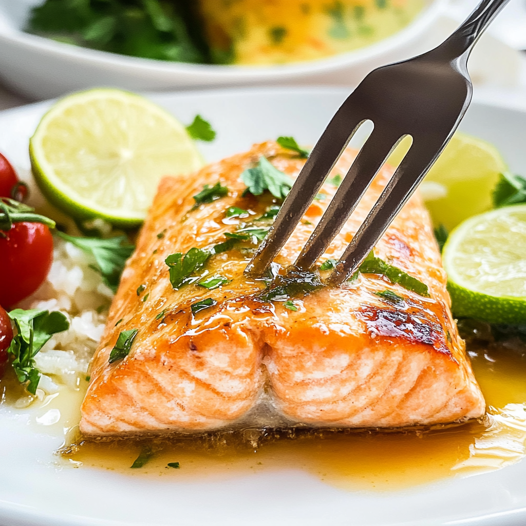 Honey Lime Salmon