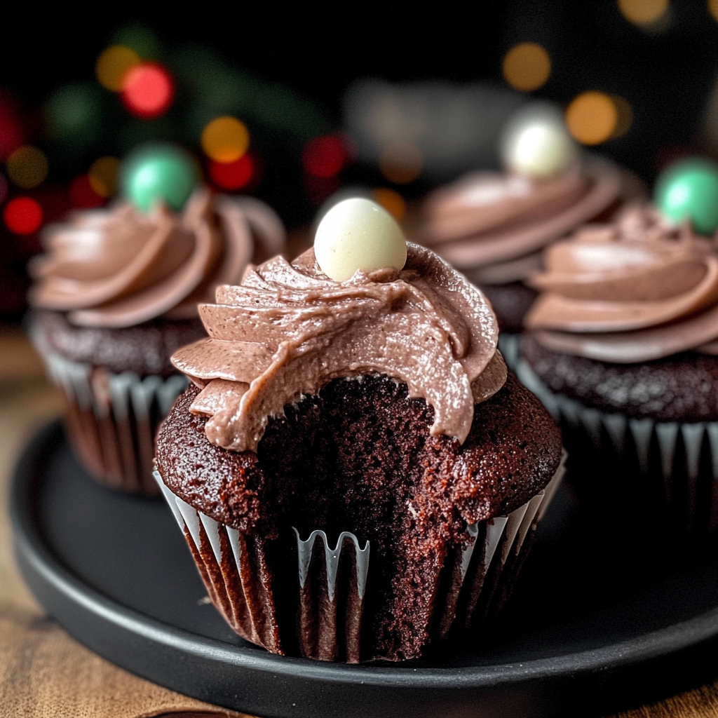 Hot Cocoa Cupcakes