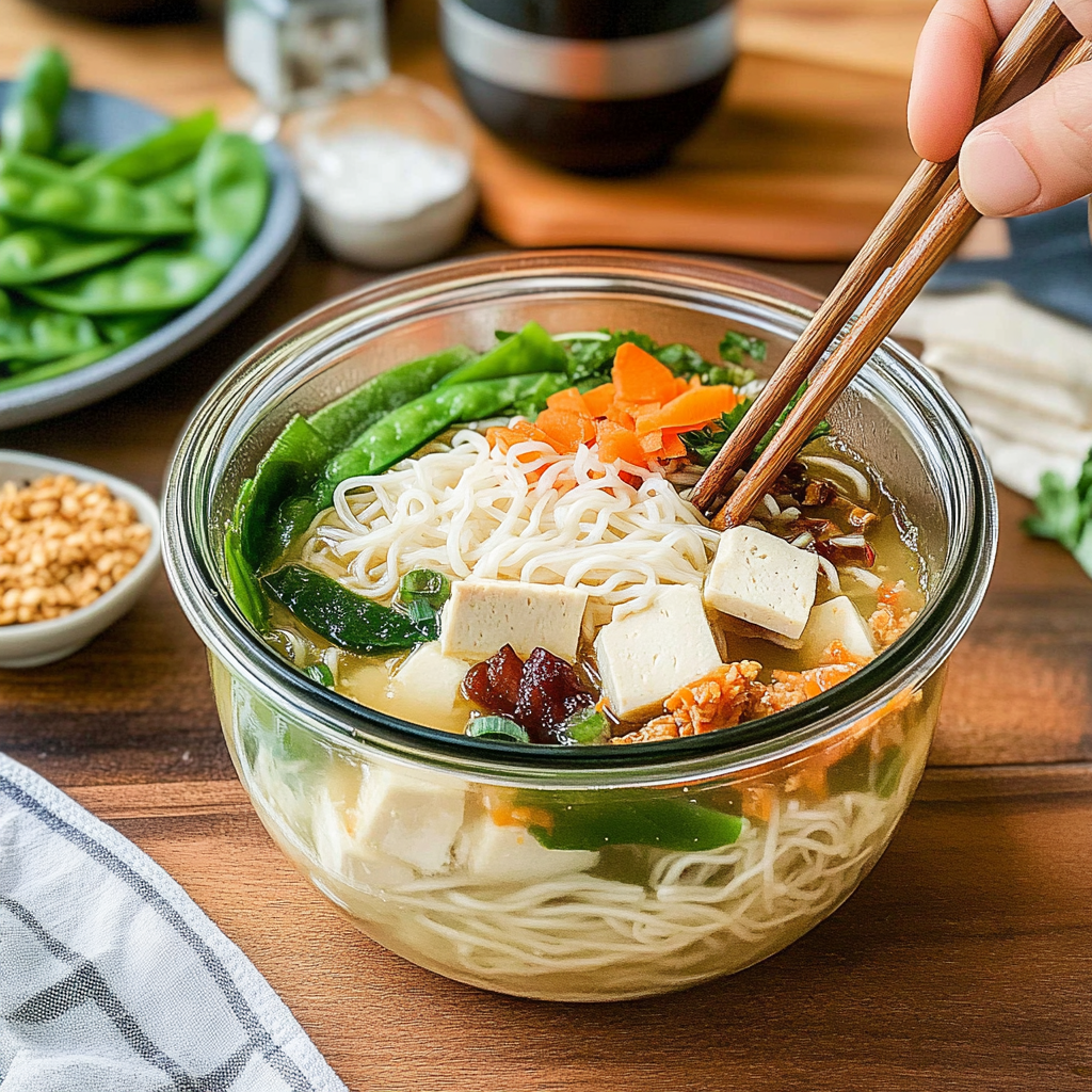 Instant Noodle Soup Bowl