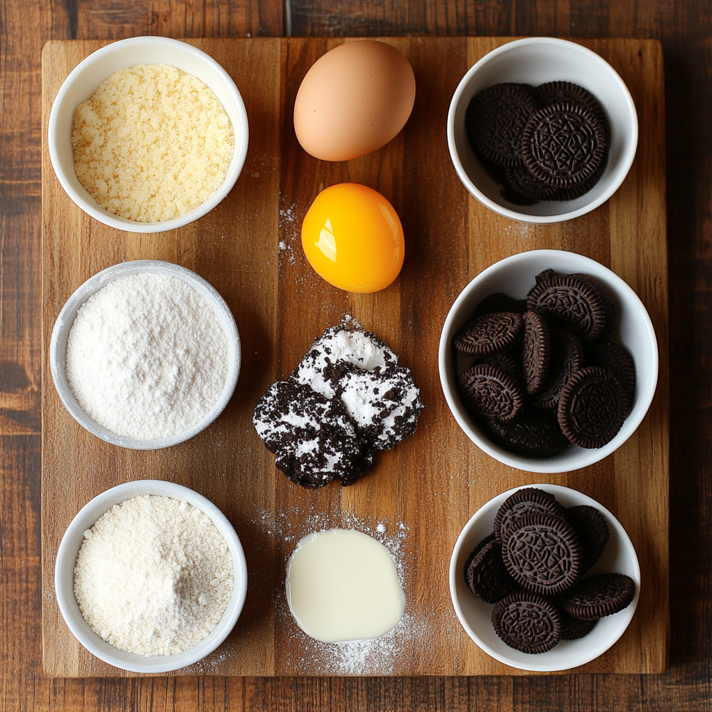 Loaded Oreo Cookies ingredients